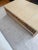 Crate & Barrel Meadow Grasscloth Coffee Table For Sale - Image 9 of 12