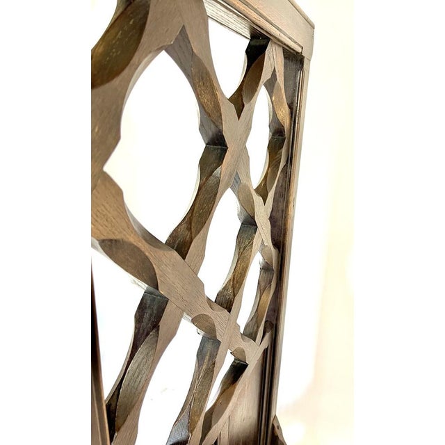 Wood Gothic Revival Oak Chancel Screen, 1800s For Sale - Image 7 of 9