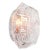 Mid-Century Modern Mid-Century Octogon Clear Glass Sconces Flush Mount For Sale - Image 3 of 8