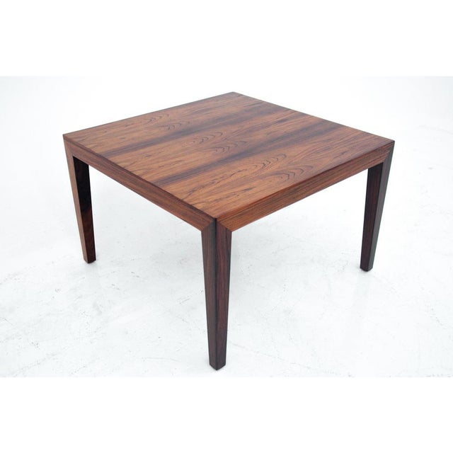 Brown Scandinavian Coffee Table, 1970s For Sale - Image 8 of 8