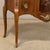Antique French Louis XVI Marquetry Rouge Marble Top Commode For Sale - Image 10 of 18