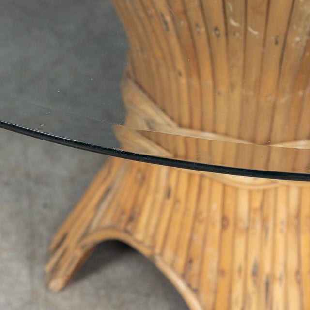 Vintage Dining Table by McGuire, 1970 For Sale - Image 10 of 15