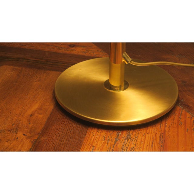Metal Italian Multi-Adjustable Brass Table Lamp from Relux Milano, 1970s For Sale - Image 7 of 13