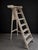 Vintage Pine, French Painted Decorators Step Ladder Dimensions 50cm width 150cm height 30cm depth
