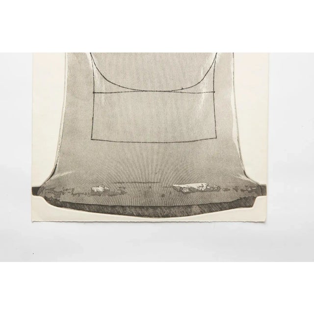 Michael Kidner Untitled Optical Art Etching From the Elastic Membrane 1979 For Sale - Image 4 of 9