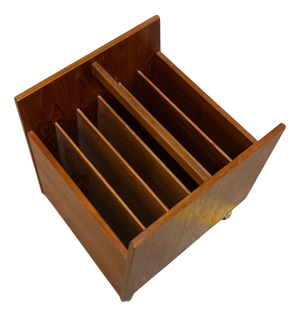 Rosewood Magazine Rack by Rolf Hesland for Bruksbo, 1960s