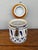 Late 20th Century Hand Painted Blue and White Delft Style Canister With Latch Lid For Sale - Image 6 of 8
