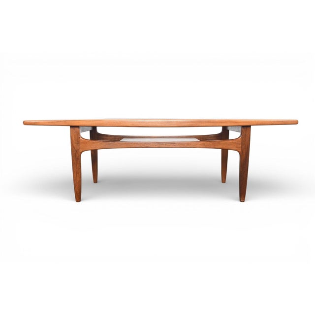 Mid-Century Modern Mid 20th Century Attributed to G Plan Fresco Surfboard Coffee Table in Teak #2 For Sale - Image 3 of 8