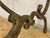 19th French Bistro Table With Iron Lyre Legs & Wood Top With Drawer For Sale - Image 10 of 11