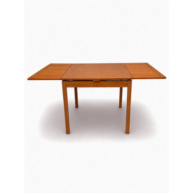 Mid-Century Modern Mid Century Modern Ansager Møbler Dining Table With Two Leaves For Sale - Image 3 of 7