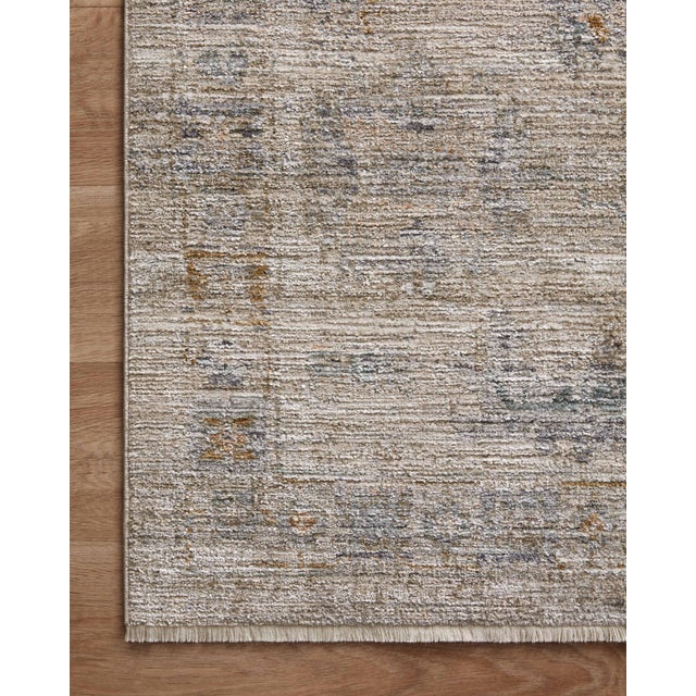 2020s Jean Stoffer x Loloi Katherine Pebble / Ocean 3'-6" x 5'-6" Accent Rug For Sale - Image 5 of 10
