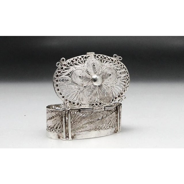 Postmodern Polish Silver Pill Container, 1960s For Sale - Image 9 of 9