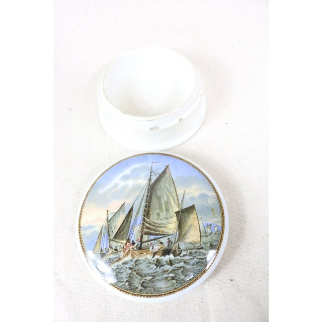 English English Pot Lid on Base For Sale - Image 3 of 5