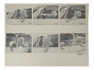 Car Mount Photolithograph by George Barris, 1987