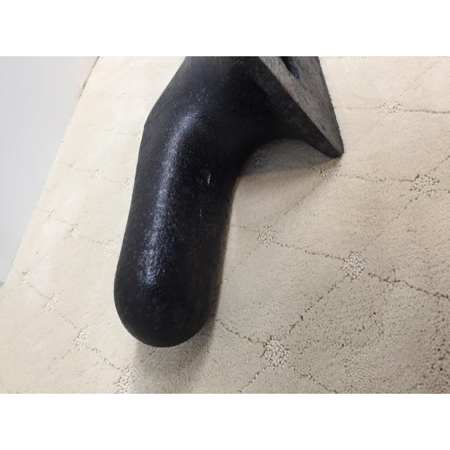 Large Metal Solid Ship Docking Cleat Nautical Antique Garden Item For Sale - Image 15 of 17