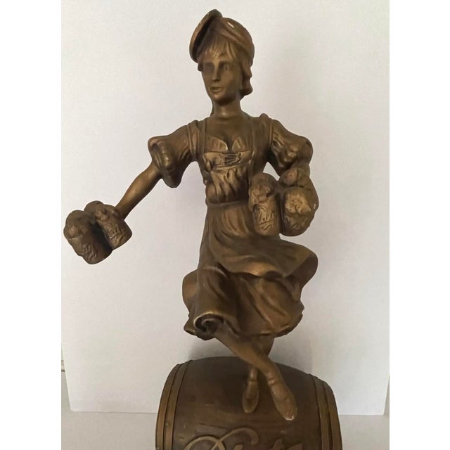 Bring a touch of vintage Milwaukee charm to your home bar or collection with this striking Blatz Valerie Beer Waitress...