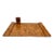 Vintage Faux Burlwood Desk Accessories - 2 Piece Set For Sale