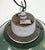 Green Industrial Green Enamel and Cast Iron Pendant Light, 1960s For Sale - Image 8 of 16