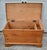 Vintage Doveatiled Pine Trunk Farmhouse Stye Blanket Chest Storage For Sale - Image 10 of 15