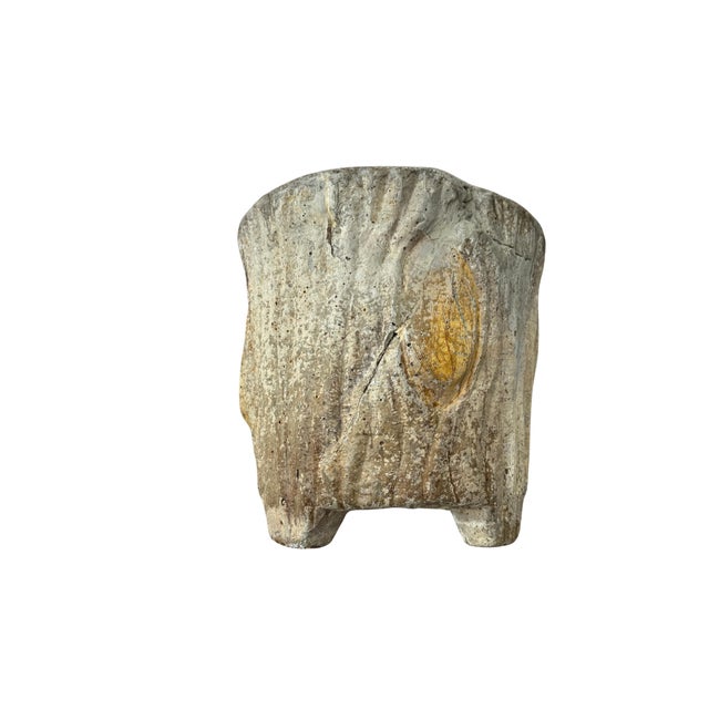 19th Century French Faux Bois Planters, a Pair For Sale - Image 11 of 13