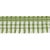 Farmhouse Sample - Schumacher Rosaly Tape in Green For Sale - Image 3 of 3