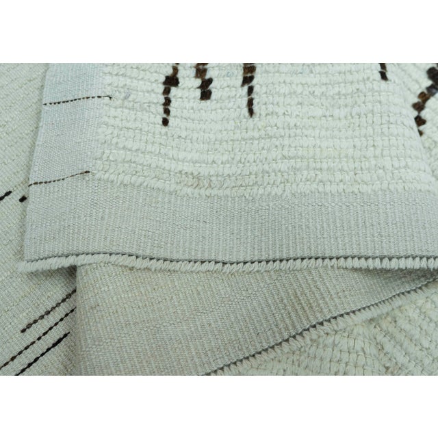 Turkish Tulu Handmade Rug 9'4" x 14'1"#19386 For Sale In Houston - Image 6 of 8