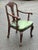 English Country Mahogany Library Armchair For Sale - Image 6 of 16