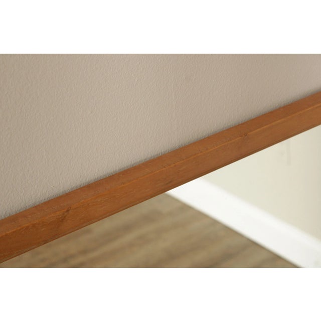 Brown Drexel 'Casa Del Sol' Mid Century Modern Walnut Wall Mirror For Sale - Image 8 of 12