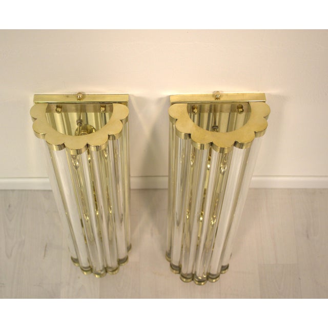 Contemporary Murano Wall Sconces by Murano for Murano, Set of 2 For Sale - Image 3 of 6