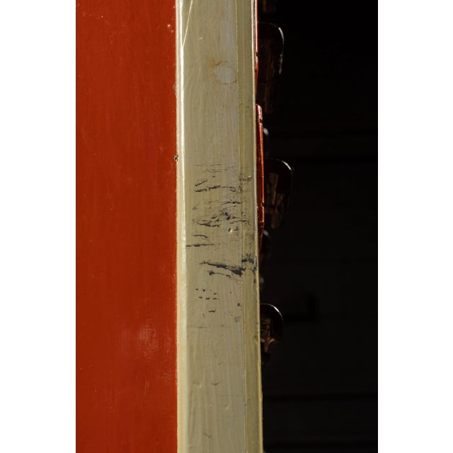 Vintage 102-Drawer Industrial Wheeled Parts Cabinet For Sale - Image 10 of 12