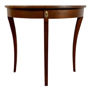Vintage Ethan Allen Hall Entry Console Table For Sale