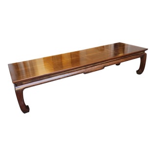 Mid 20th Century Asian Inspired Coffee Table - Michael Taylor Far East Collection for Baker For Sale