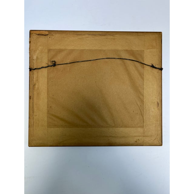 Small Original Plein Air Watercolor Landscape Painting For Sale - Image 4 of 4