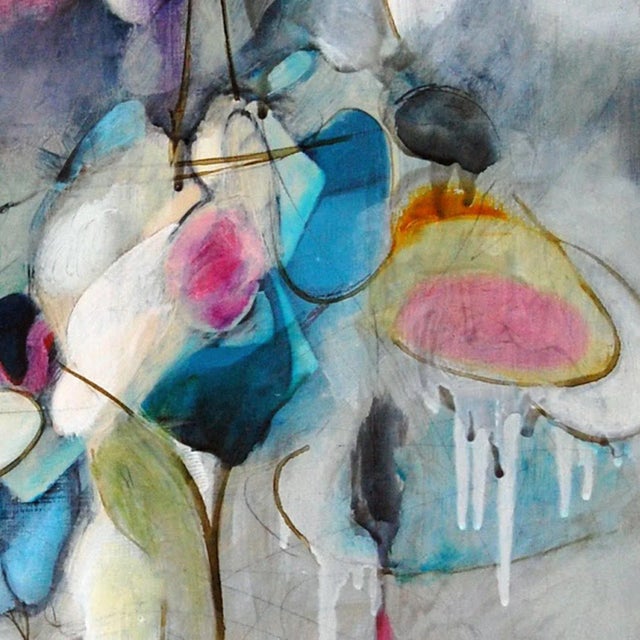 Daniel Ketelhut, Abstract Oil Painting, "Alien Landscape 6" 2024 For Sale - Image 4 of 4