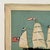 1970s Large 1970s Nautical Crewel Embroidery Clipper Ship “Nantucket Whaler” — Period Execution of Erica Wilson Design, Framed American Folk Art For Sale - Image 5 of 12