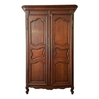 Louis XV Wardrobe in Oak, 18th Century For Sale