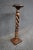 Mahogany Barley Twist Pedestal For Sale - Image 4 of 8