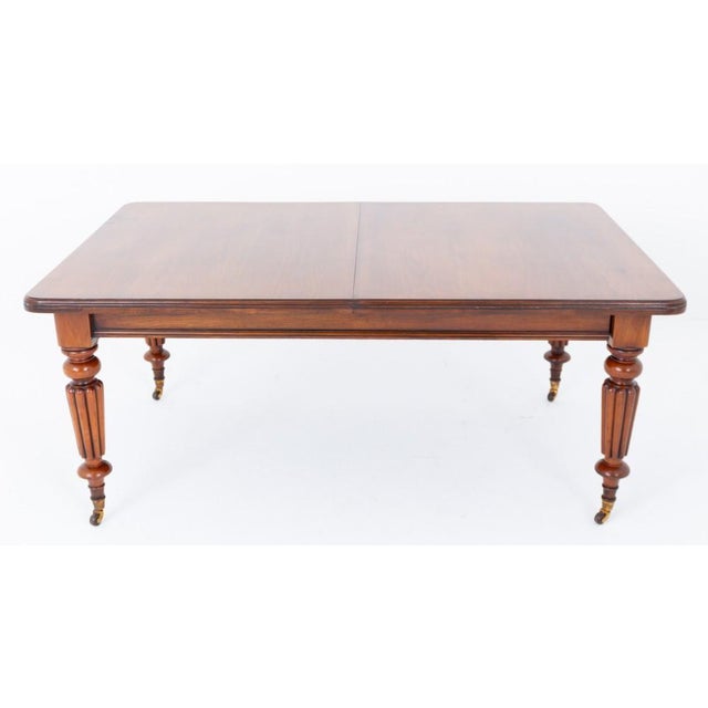 Victorian Extending Dining Table in Mahogany, 1860 For Sale - Image 5 of 5