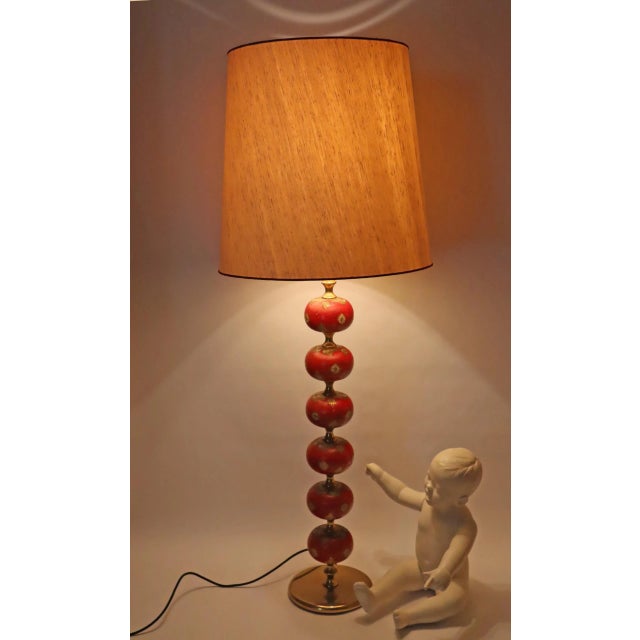 1960s Swedish Modern Red Floor Lamp from Stilarmatur Tranås, 1960s For Sale - Image 5 of 18