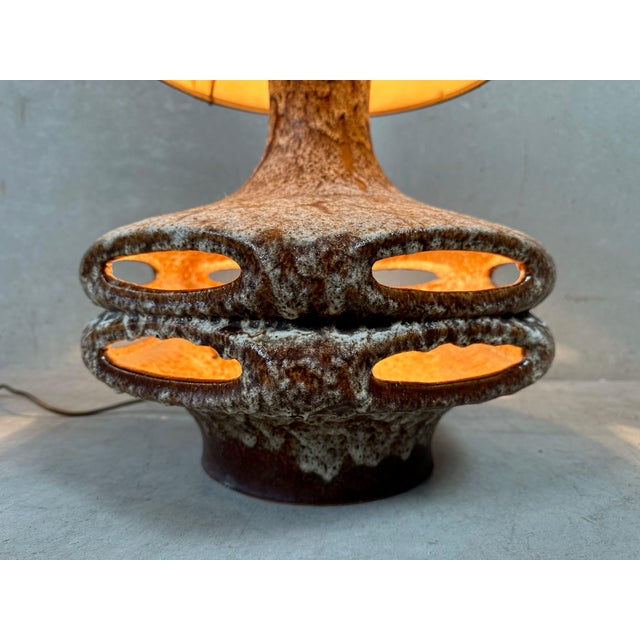 Vintage Fat Lava Floor Lamp by Stein Keramik, 1970s For Sale - Image 9 of 17