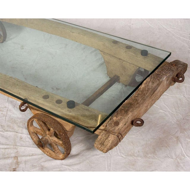 Large Coffee Table Cart on Wheels Chairish