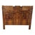 Art Deco Headboard & Footboard in Walnut and Walnut Root, 1940s, Set of 2 For Sale - Image 3 of 12