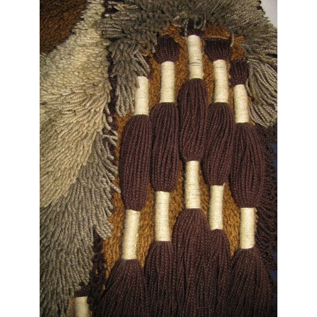 1970s Pop Art Woolen Tapestry, 1970 For Sale - Image 5 of 12