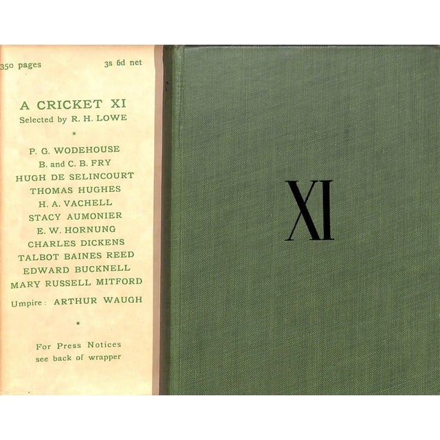 Traditional "A Cricket Eleven an Anthology of Cricket Short Stories With Verses" 1927 For Sale - Image 3 of 7