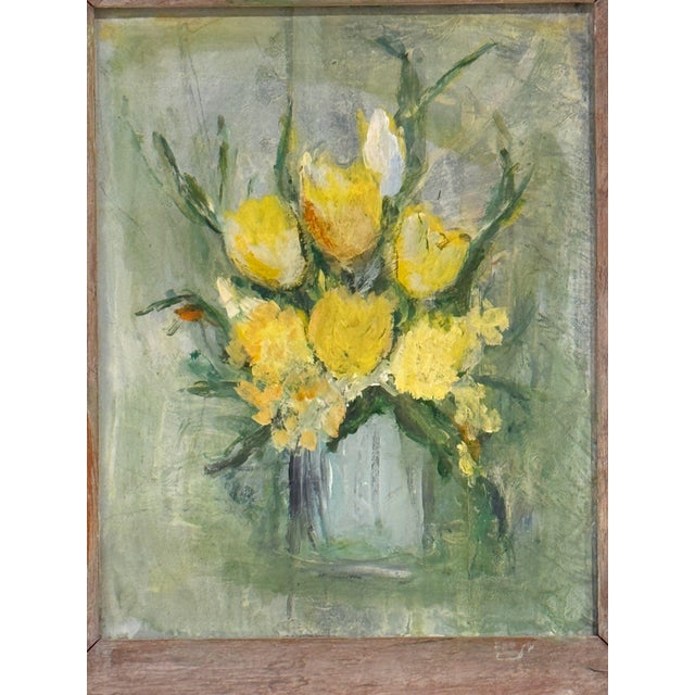 Expressionism Flowers by Diana Heiskell For Sale - Image 3 of 5