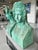 Verdigris Sculptural Replica Casts of Roman Flavian Figures - A Pair For Sale - Image 4 of 11