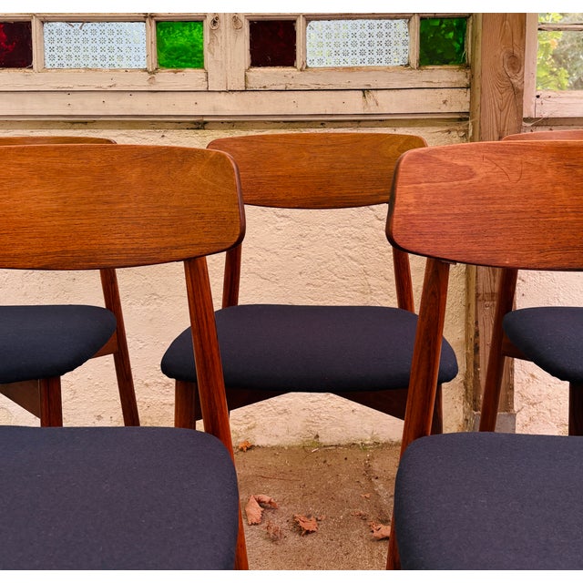 Danish Dining Chairs by Harry Østergaard, 1960s, Set of 6 For Sale - Image 18 of 18