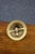 Metal Brass Table Bell With Star-Decorated Base For Sale - Image 7 of 7