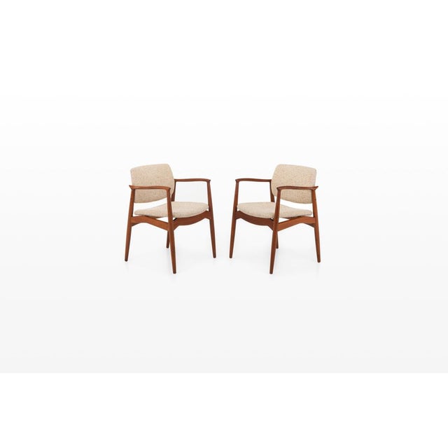 Captains Chairs by Erik Buch for Ørum Møbler, Denmark, 1960s, Set of 2 For Sale - Image 16 of 16