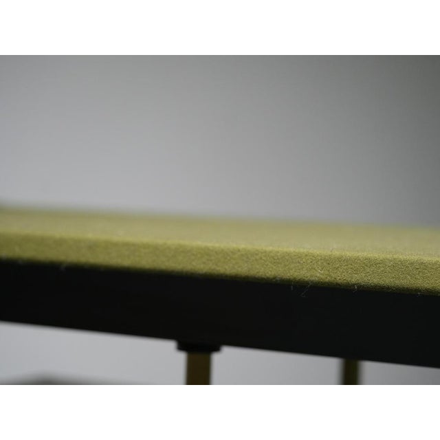 Spazio Desk with Olive Felt Top by Studio BBPR for Olivetti, Italy, 1960s For Sale - Image 6 of 16
